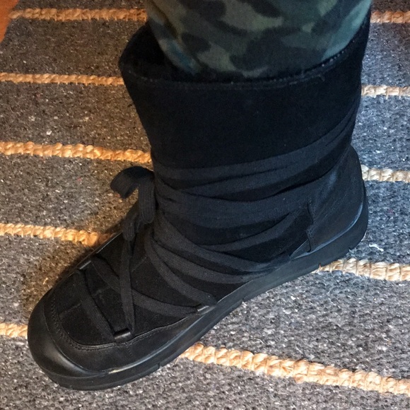 A7EIJE leather and shearling boots - Picture 10 of 10